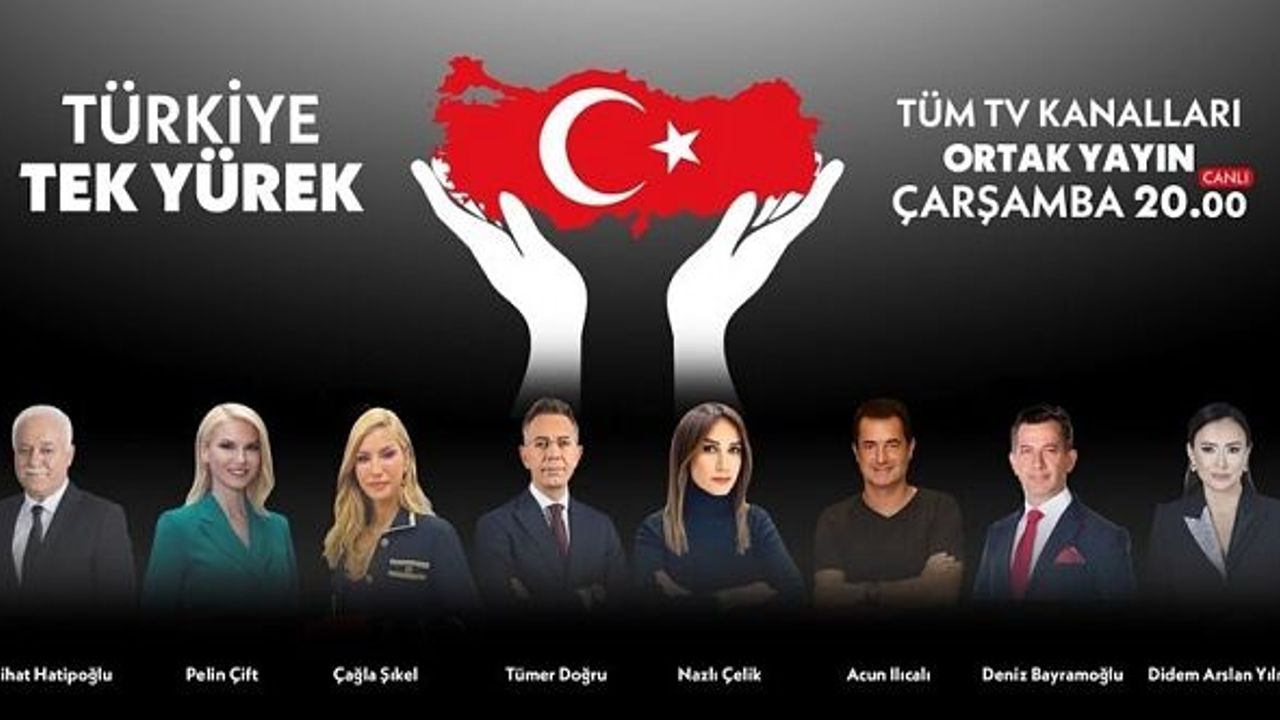 TÜRKİYE TEK YÜREK KAMPANYASI'NA KİM NE KADAR BAĞIŞLADI? İŞTE DETAYLI LİSTE