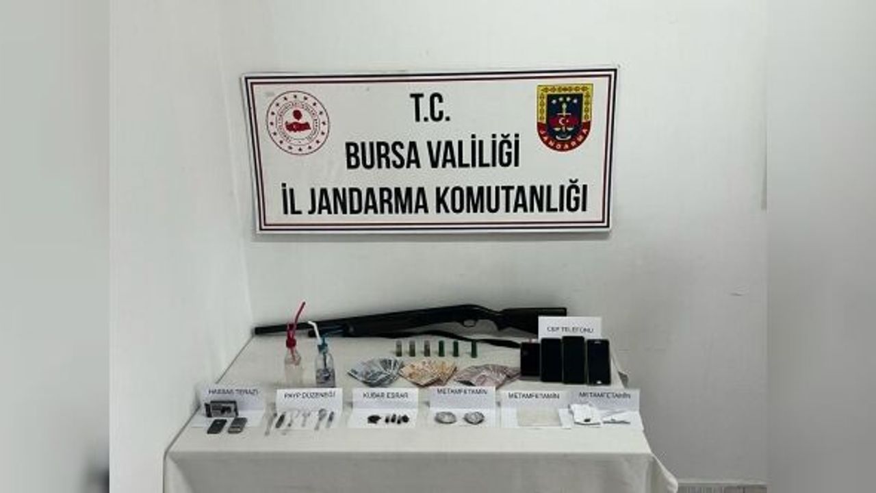 BURSA'DA UYUŞTURUCU TACİRİNE OPERASYON DÜZENLENDİ!