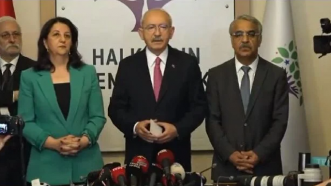 KILIÇDAROĞLU'NDAN HDP ZİYARETİ SONRASI AÇIKLAMA