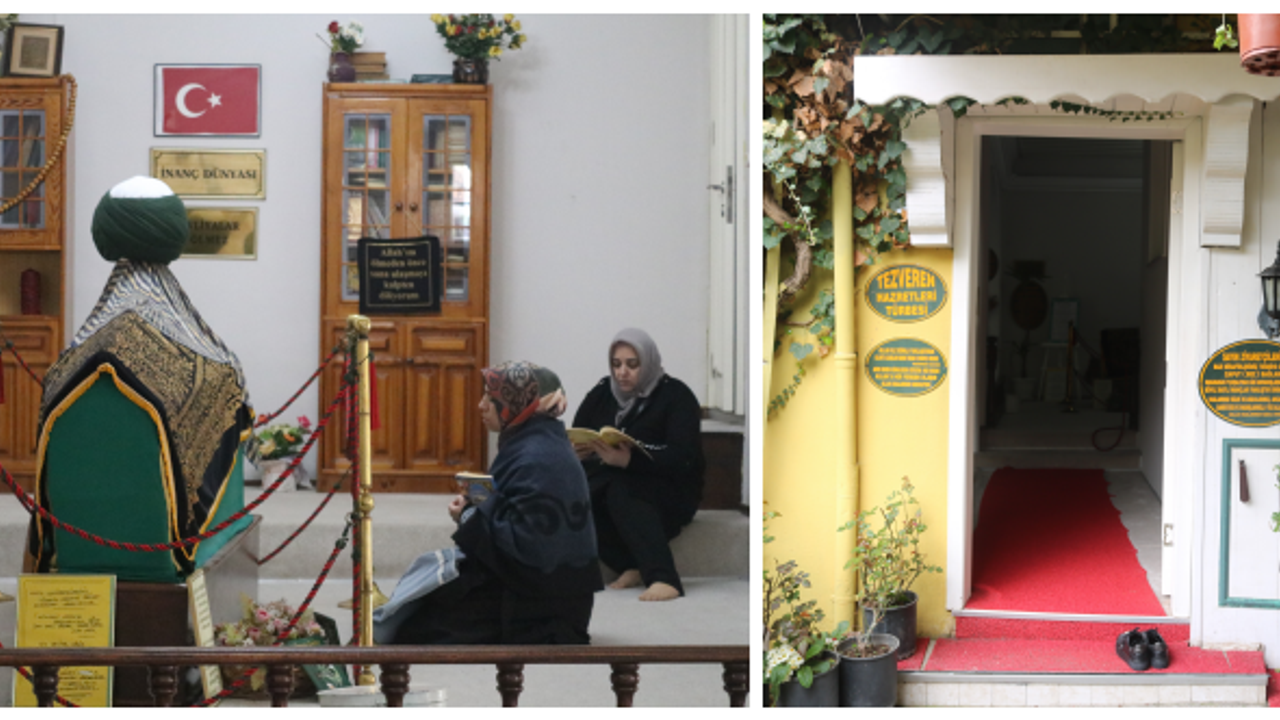 BURSA'DA EVİN İÇİNDEKİ BU TÜRBEDE DUALAR EDİLİYOR