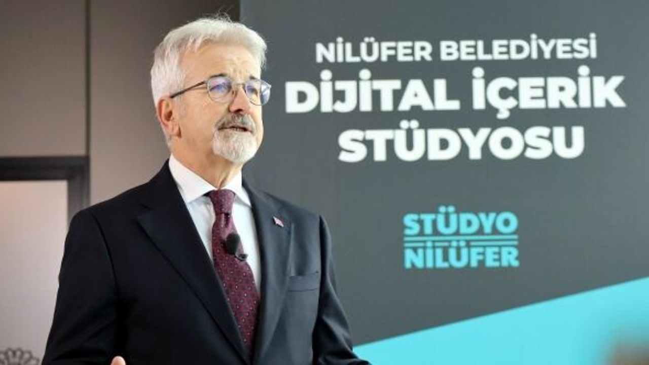 NİLÜFER’İN DİJİTAL İÇERİK STÜDYOSU KAPILARINI AÇTI
