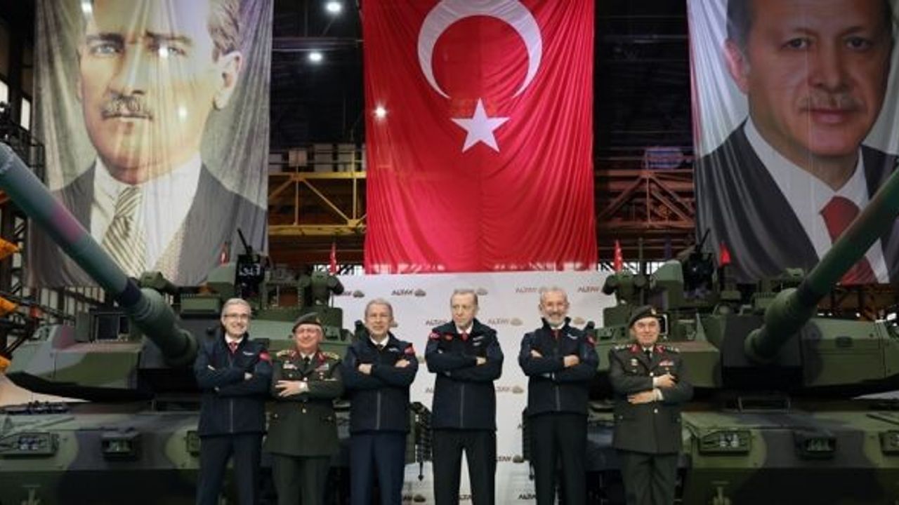 YENİ NESİL ALTAY TANKI TSK'YA TESLİM EDİLDİ