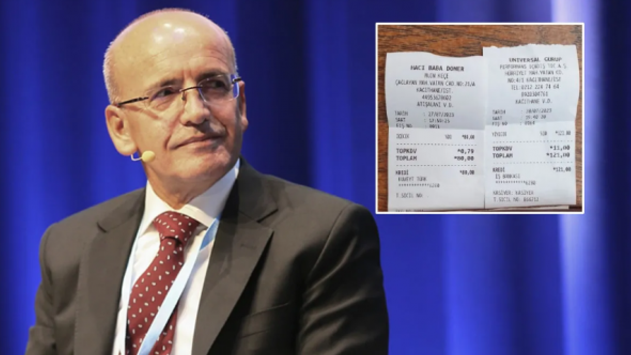 BAKAN ŞİMŞEK'TEN 'HIRSIZ' VE DÜRÜST ESNAF PAYLAŞIMI