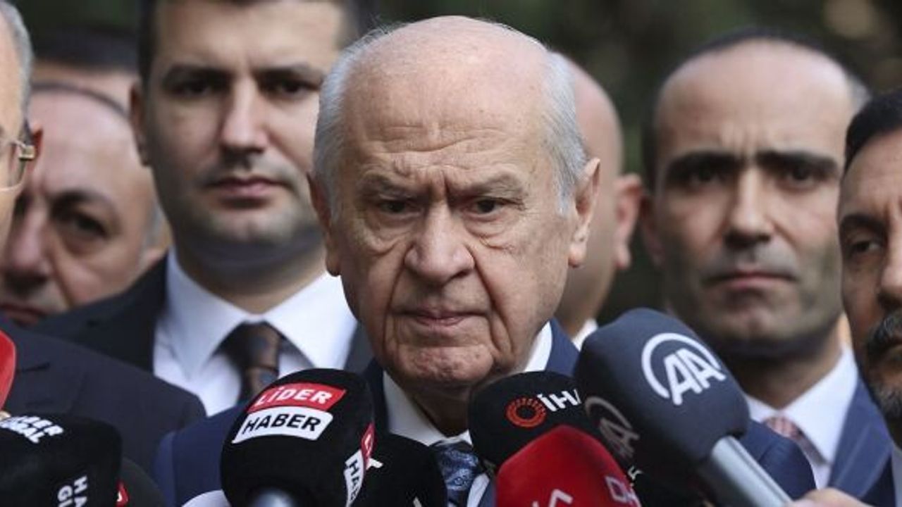 MUDANYA'DAKİ OLAYLARIN ARDINDAN BAHÇELİ ATEŞ PÜSKÜRDÜ