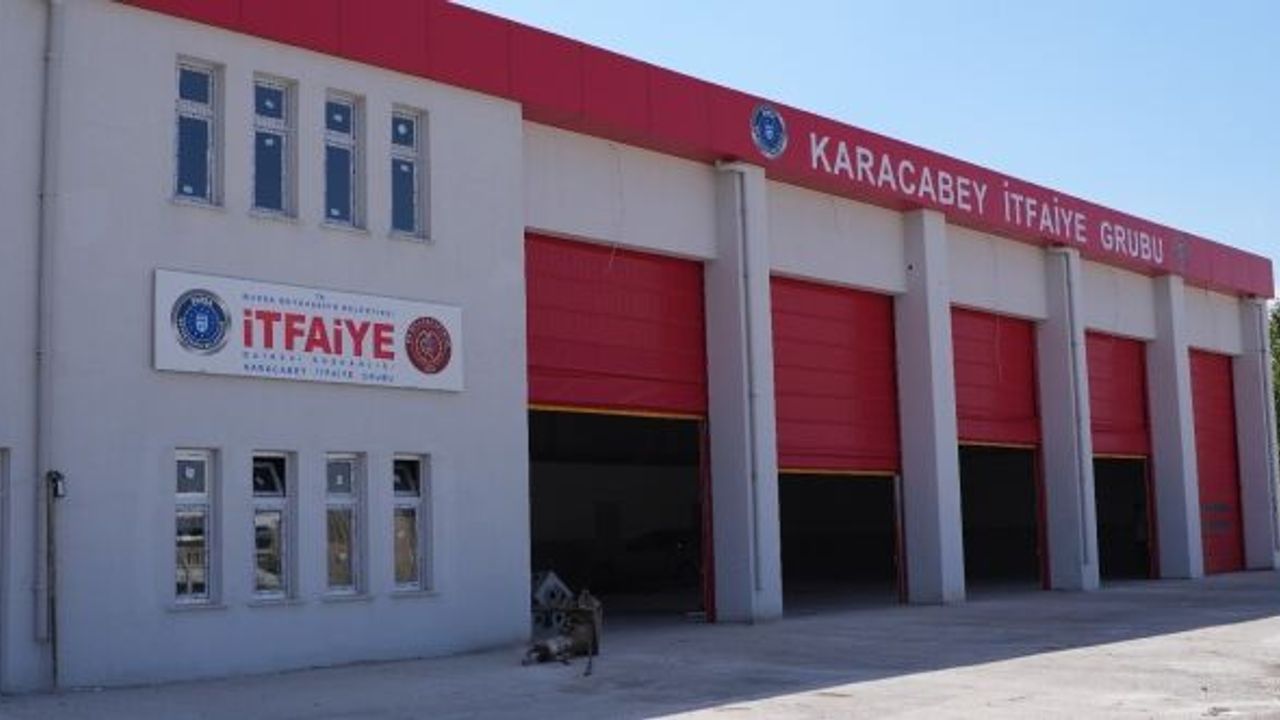 100 BİN NÜFUSLU İLÇEYE YENİ İTFAİYE BİNASI