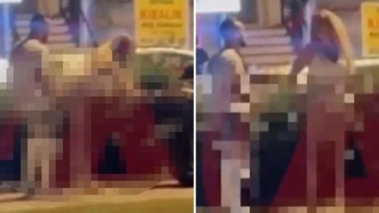 Sokak ortasında porno