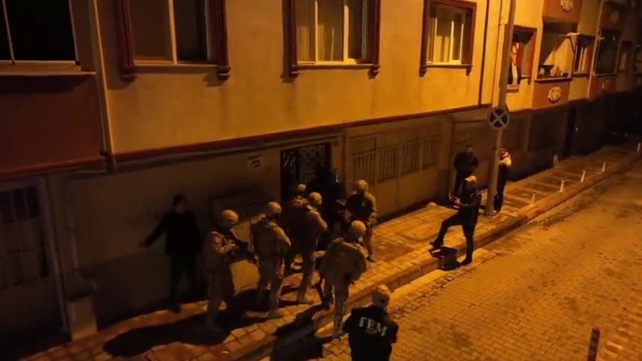 Bursa'da DEAŞ operasyonu : 18 gözaltı
