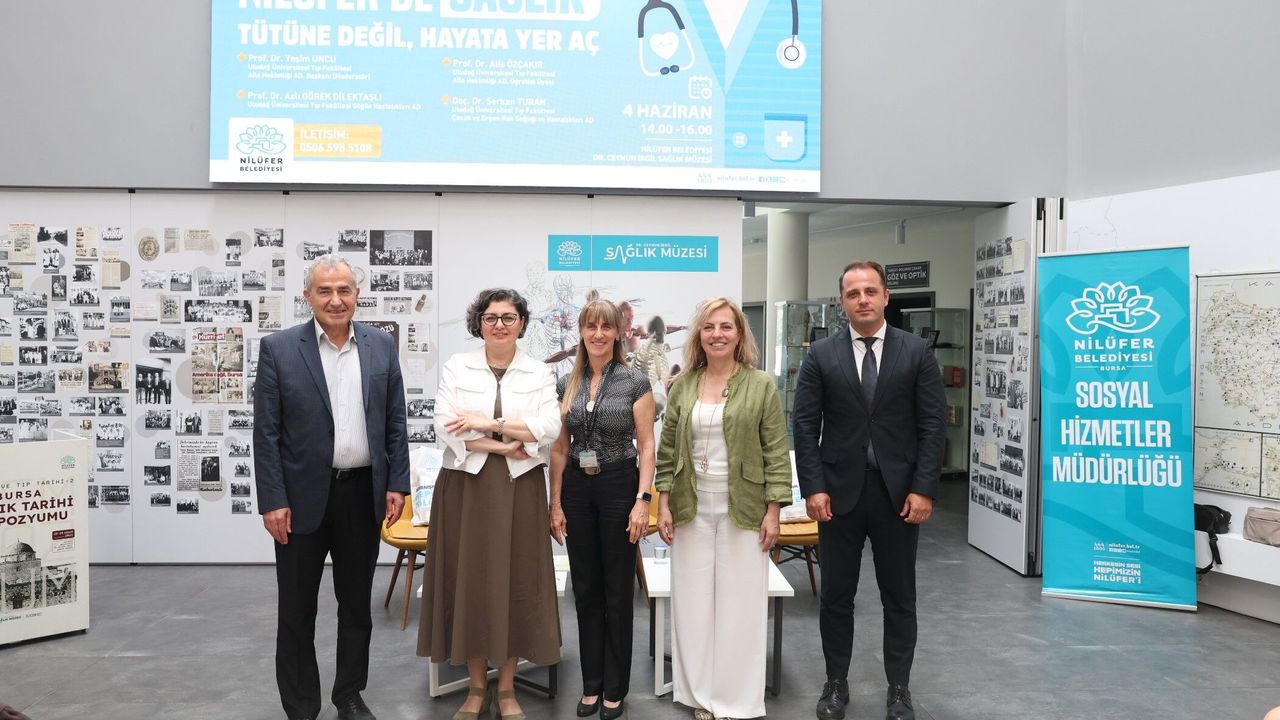 Nilüfer’de "Tütüne değil, hayata yer aç" söyleşisi