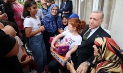 CUMHURBAŞKANI ERDOĞAN MEMLEKETİNDE KOMŞULARINI ZİYARET ETTİ