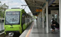 Bursa'da metro seferlerini stajyerler yaptı