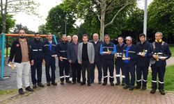 Başkan Erkan Aydın 1 Mayıs'ta emekçilerin yanında