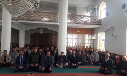 Orman yangınlara karşı cami cemaati bilgilendirildi