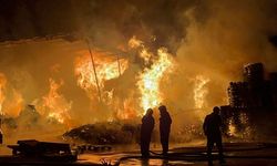 Bursa'da palet fabrikası alevlere teslim oldu