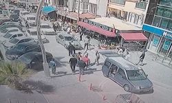 Genç kadını sürükleyerek böyle kaçırmaya çalıştılar