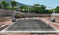 Atatürk Spor Salonu’nun temeli törenle atıldı