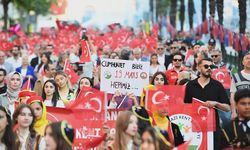 Osmangazi'de 19 Mayıs coşkusu caddelere sığmadı