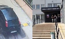 Bursa çaldığı araçla yolda kalınca yakalandı