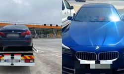 Lüks araca 276 bin lira ceza kesildi