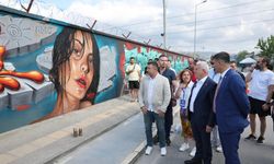 Gençler, Graffiti Şenliği ile kente renk kattı
