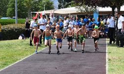 Osmangazi’de Triathle yarışları nefes kesti
