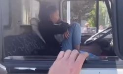 Bursa'da çaldığı kamyonla kaza yapan kadın suçüstü böyle yakalandı