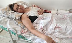 Kocasının bolkondan attığı öğretmen felç kaldı
