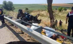 Edirne'de feci kaza: 5 kişi hayatını kaybetti