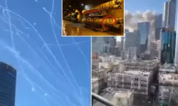 İran, Tel Aviv'i böyle vurdu! Füzelerde dikkat çeken detay
