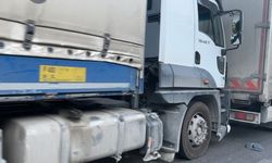 Dürdane rampasında zincirleme kaza