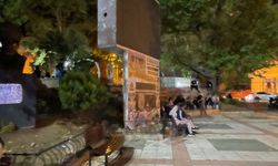 Bursa'da deprem korkusuyla sokakta kaldılar