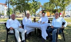 Başkan makamını parka taşıdı