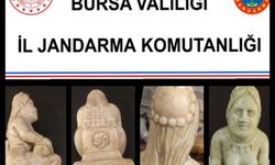 Bursa'da antik döneme ait tarihi eser ele geçirildi