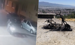 Sıfır aldığı motosikleti çalındı, yanmış halde bulundu