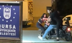 Bursa'da alkollü kız ortalığı birbirine kattı