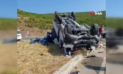 Bursa'da iki araç çarpıştı: 3 yaralı