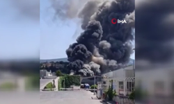 Bursa'da fabrika yangını