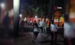 Bursa'da havai fişekle yangın çıkaran 4 kişi yakalandı