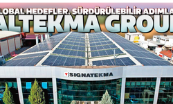 Global hedefler sürdürülebilir adımlar: Altekma Group
