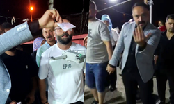 Düğünde drona para takarken elinden oluyordu