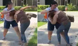 Kocasını başkası ile basan kadın çılgına döndü