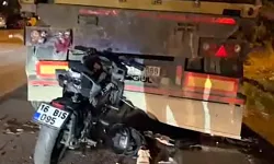 Bursa'da tıra ok gibi saplanan motor sürücüsü hayatını kaybetti