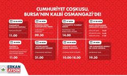 Bursa’nın kalbinde Cumhuriyet coşkusu atacak
