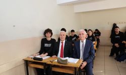 Başkan Bozbey' mezun olduğu okuldaki öğretmenlerle buluştu