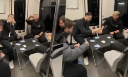 Bursa metrosunda şaşırtan görüntü