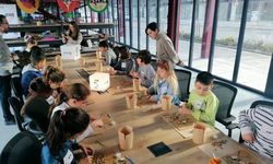 Nilüfer’de çocuklar sanatla iç içe