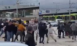 Bursa’da savaşı andıran kavga kamerada