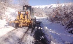 Büyükşehir ekiplerinden kar mesaisi