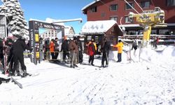 Uludağ'da sömestr hareketliliği zirveye çıktı