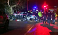 Kontrolden çıkan araç ağaca çarptı: 2 ölü, 2 yaralı