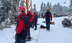 Kurtarma çalışmasına 96 personel katıldı